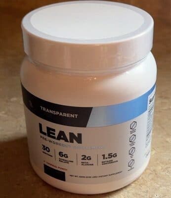 Lean Preworkout Supplement