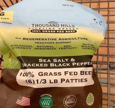 Sea salt & black pepper burgers