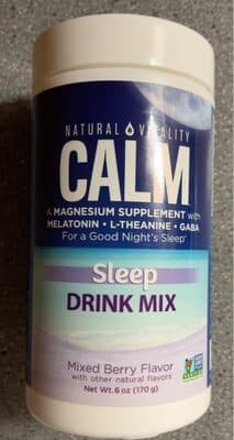 Natural Vitality Calm Specifics Mixed Berry Flavor Calmful Sleep