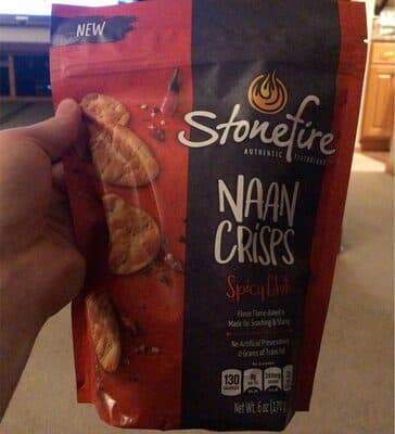 Spicy Chili Naan Crisps