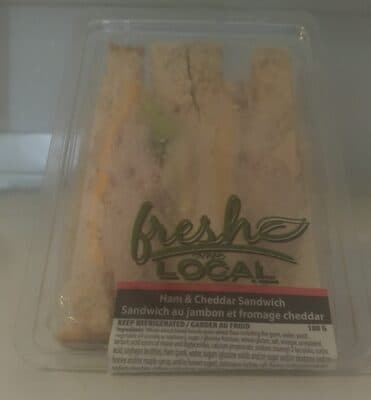 Ham & Cheddar Sandwich