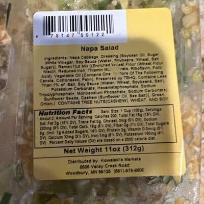 Napa salad
