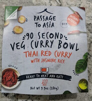 Thai Red Curry With Jasmine Rice