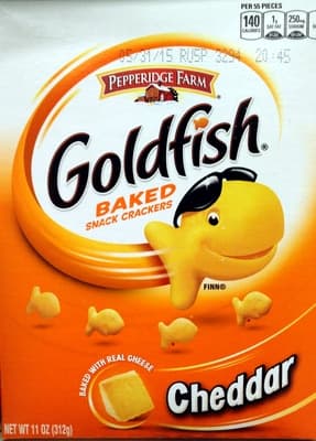 Goldfish Baked Snack Crackers Cheddar