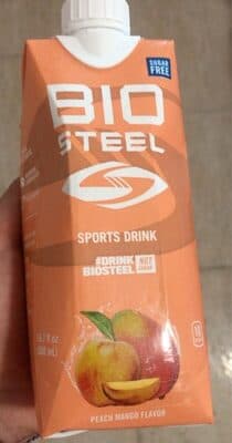 Peach Mango Flavor Sports Drink