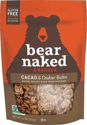Cacao & Cashew Butter Pepitas, Sea Salt & Fair Trade Chocolate Granola