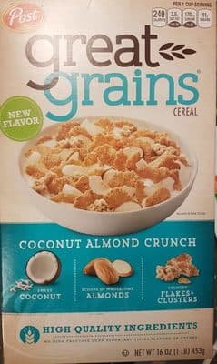 Coconut Almond Crunch Cereal