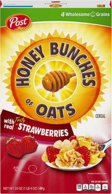 Cereal With Real Strawberries