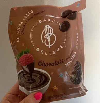 Chocolate Flavored Melting Wafers