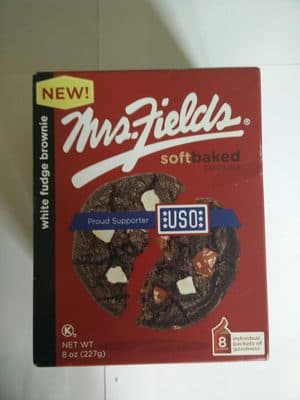 White Fudge Brownie Soft Baked Cookies