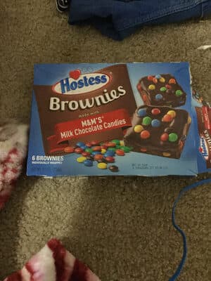 M&M's Milk Chocolate Candies Brownies