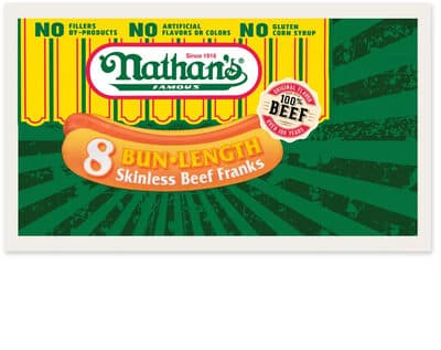 Original Flavor Bun Length Skinless Beef Franks