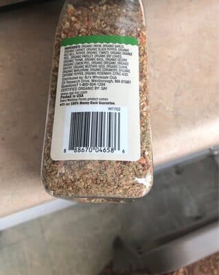 Organic Ground Veggie Blend