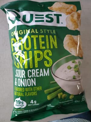 Protein Chips Sour Cream & Onion Flavor