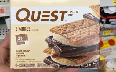 S'mores Flavor Protein Bar