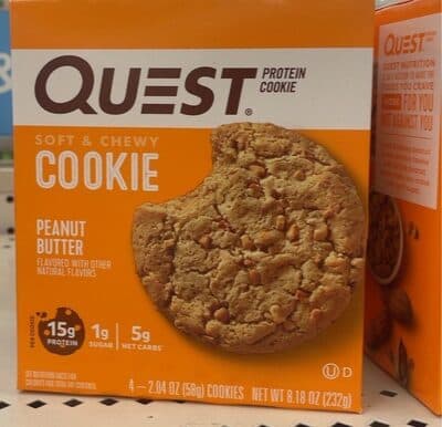 Double Chocolate Chip Flavored Protein Cookies