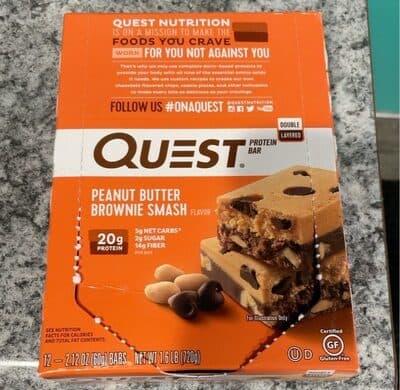 Peanut Butter Brownie Smash Flavor Protein Bar