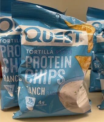 Ranch Flavor Tortilla Style Protein Chips