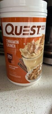Quest Cinnamon Crunch Flavor Protein Powder
