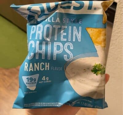 Ranch Flavor Tortilla Style Protein Chips