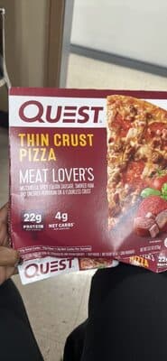 Meat Lover's Mozzarella, Spicy Italian Sausage, Canadian Style Bacon, Uncured Pepperoni and Smoked Bacon on a Flourless Crust Loaded Pizza