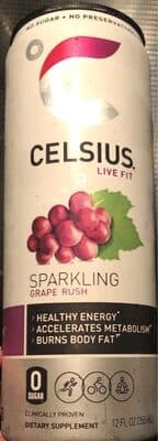 Celsius Sparkling Grape Rush