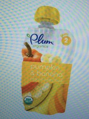 Plum Stage 2 Blends Baby Food Pumpkin Banana