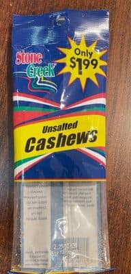 Unsalted Cashews