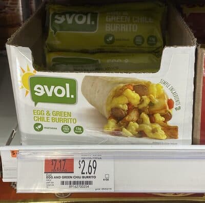 Egg & Green Chile Burrito