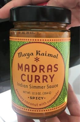 Spicy Madras Curry Indian Simmer Sauce