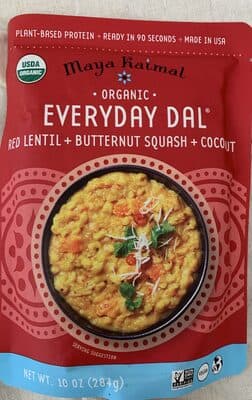 Organic Red Lentil + Butternut Squash + Coconut Everyday Dal
