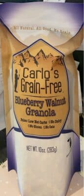 Carlos Grain Free Blueberry Walnut Granola