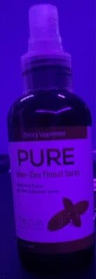 Pure Silver-Zinc Throat Spray