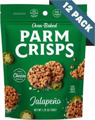 Jalapeno Oven-Baked 100% Cheese Snack