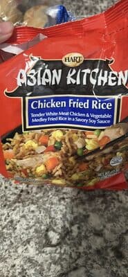 Chicken Tender White Meat Chicken & Vegetable Medley Fried Rice In A Savory Soy Sauce