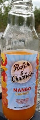 Ralph and Charlie's mango carrot drink