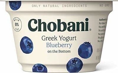 Locally Sourced Milk Greek Yogurt With Blueberry