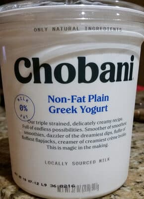 Plain Non-Fat Greek Yogurt
