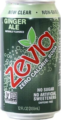 Ginger Ale Caffeine Free Zero Calorie Soda