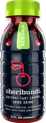 Rebuild Tart Cherry Juice Drink With Whey Protein, Vitamins And Apple Juice (From Concentrate)