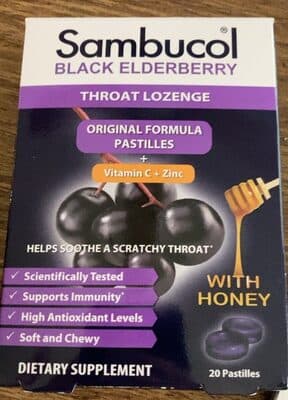Black Elderberry Throat Lozenge