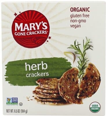 Organic Herb Crackers