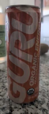Organic Energy Peach Mango Punch