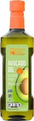 Pure avocado oil naturally refined cooking oil