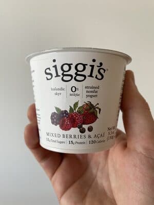 Mixed Berries & Acai Icelandic Style Skyr Strained Non-Fat Yogurt