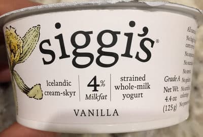 Vanilla Strained Whole-Milk Yogurt