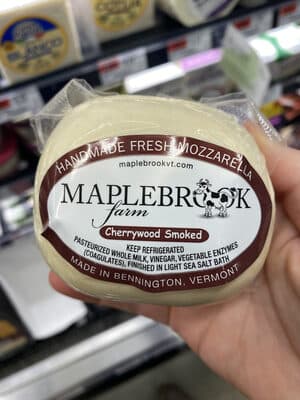 Cherrywood Smoked Handmade Fresh Mozzarella