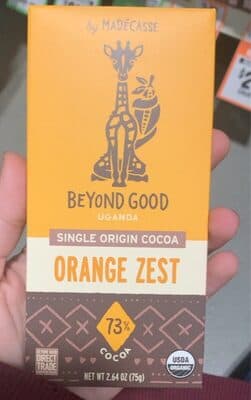 Orange Zest 73% Single Origin Cocoa