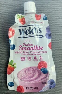 Mixed Berry Concord Grape Protein Smoothie