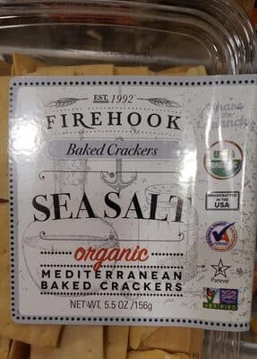 Sea Salt Mediterranean Baked Crackers